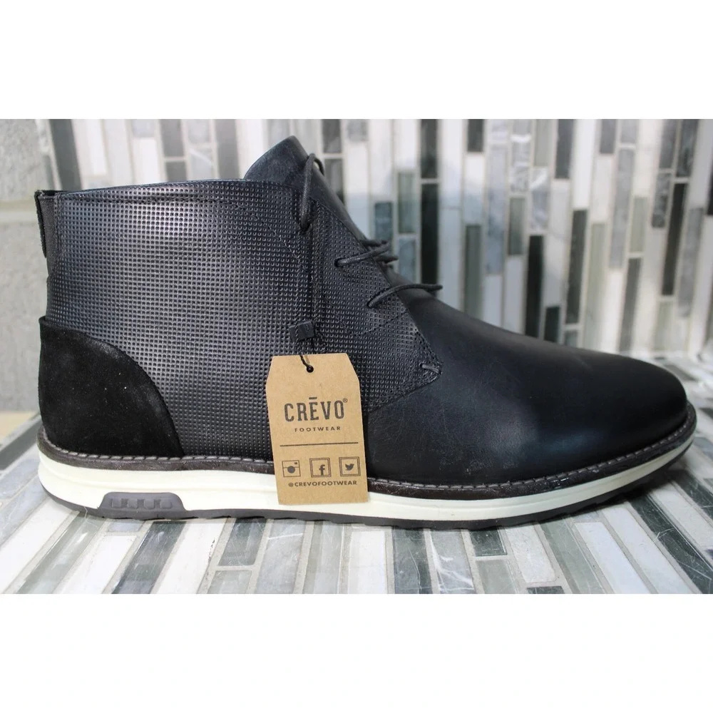Crevo Craig CV1918-001‎ Black Size 12 Medium